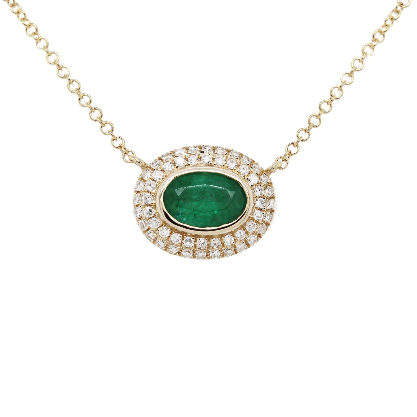 Gold Diamond Necklace 2