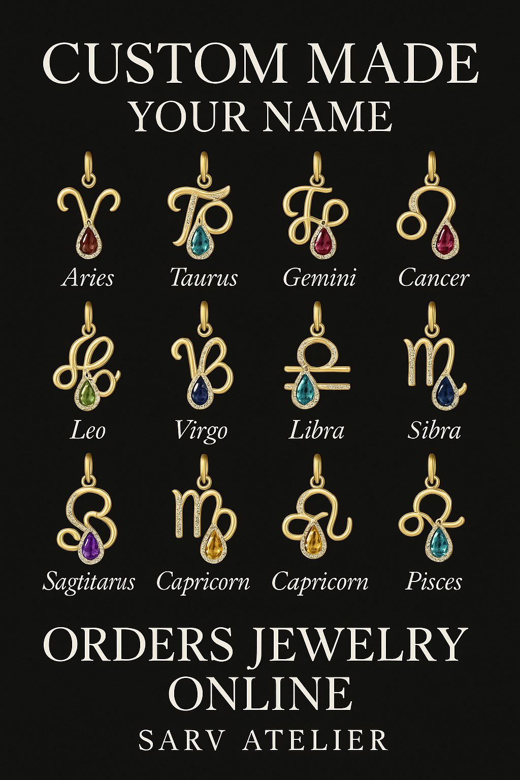 Gold Diamond Earrings