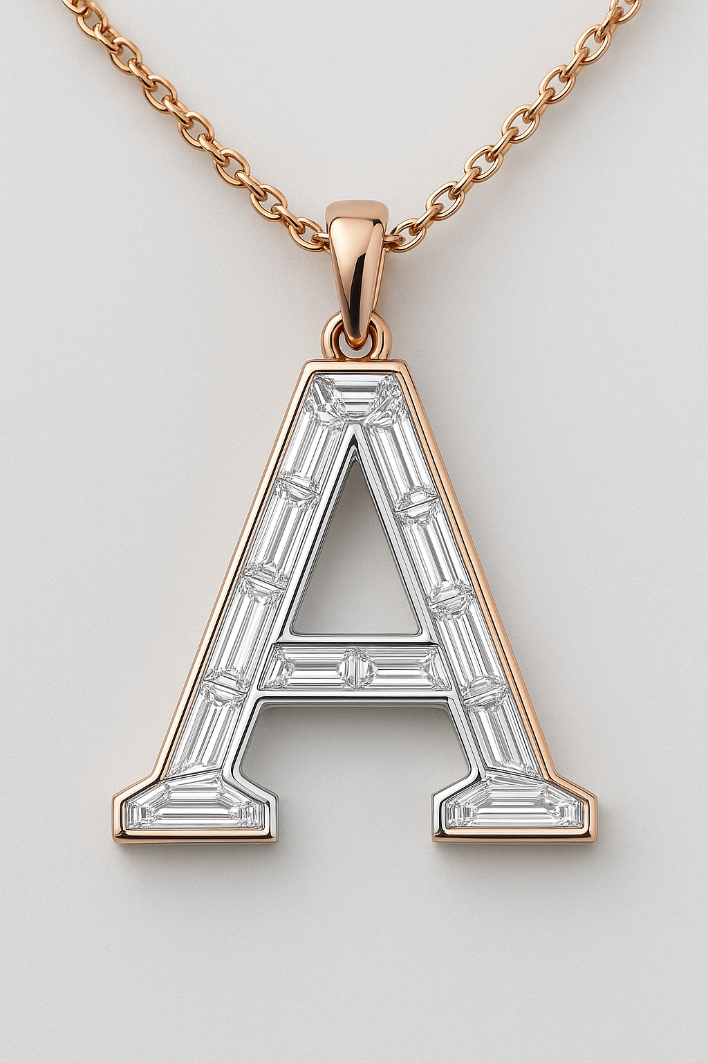 Gold Diamond Necklace 3