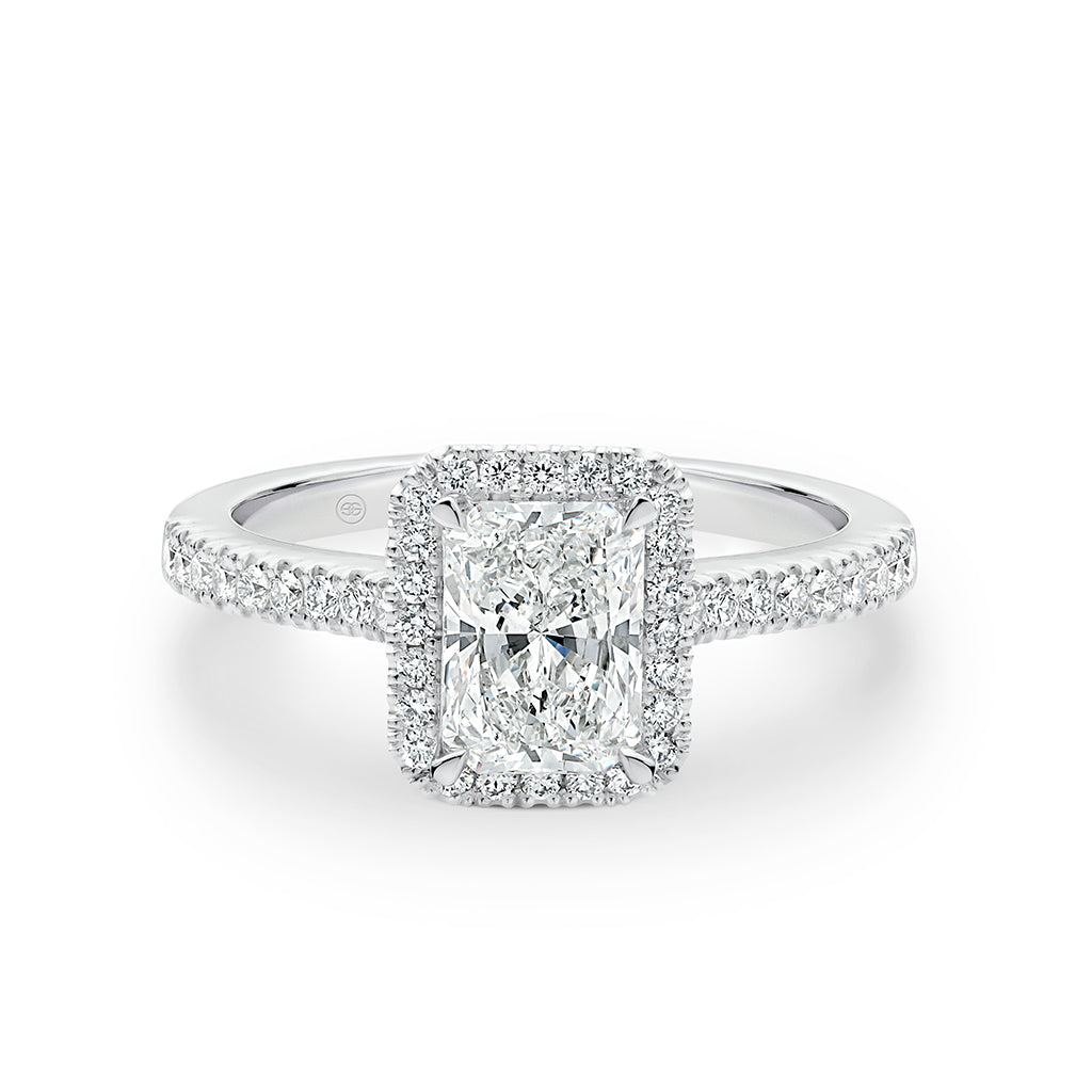 White Gold Diamond Ring