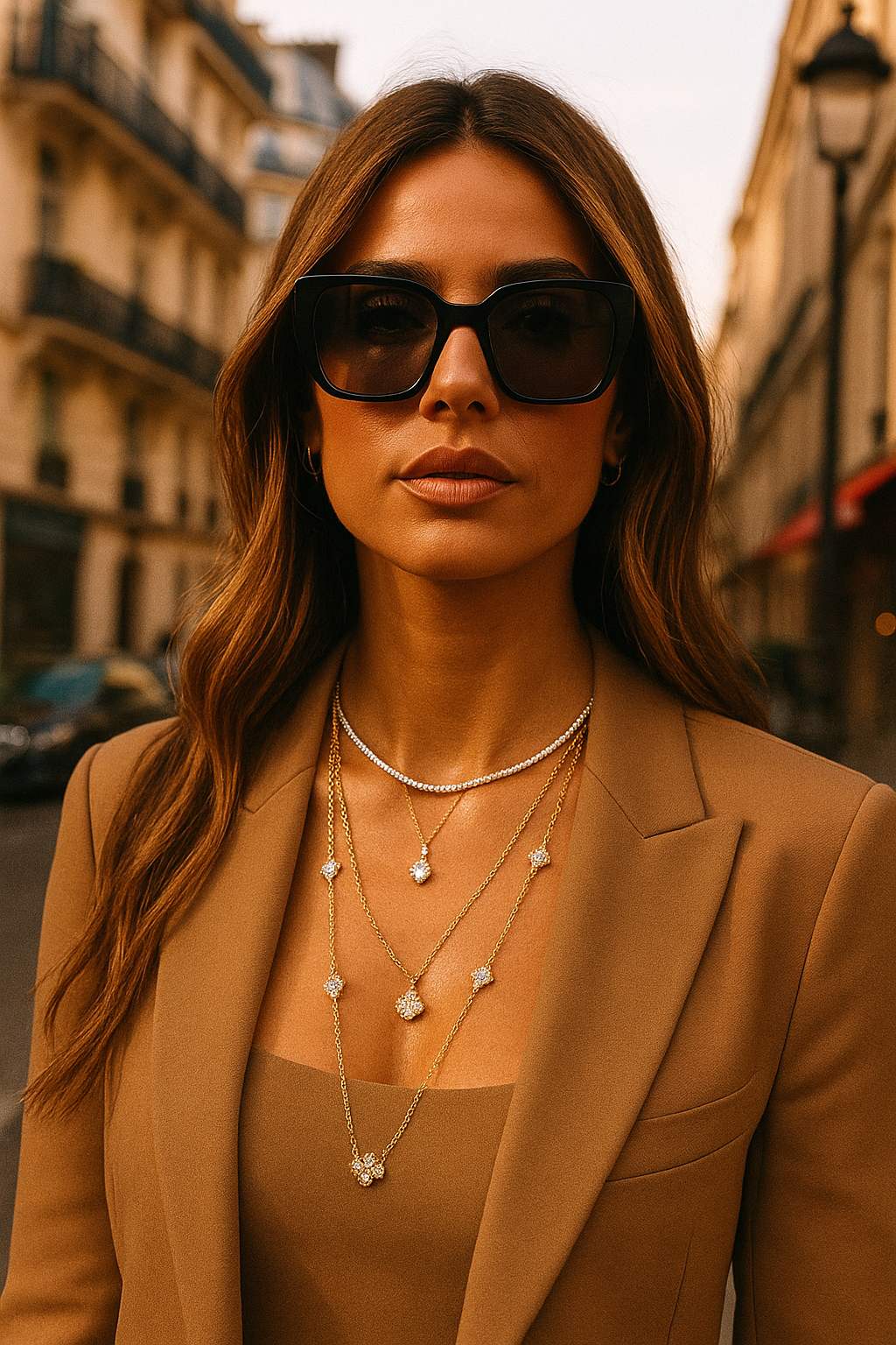 Silver Diamond Necklace