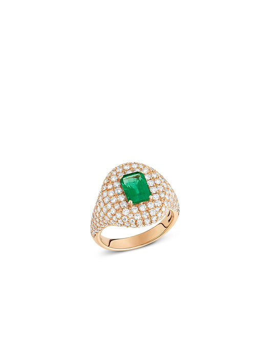 Gold Stone Ring