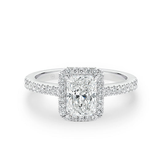 White Gold Diamond Ring