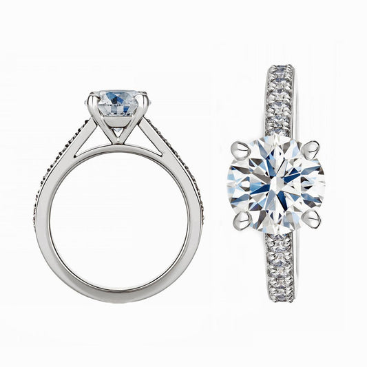 White Gold Diamond Ring