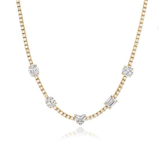 Gold Diamond Necklace